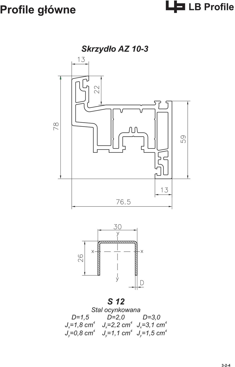 x=1,8 cm J x=2,2 cm J x=3,1 cm J =0,8