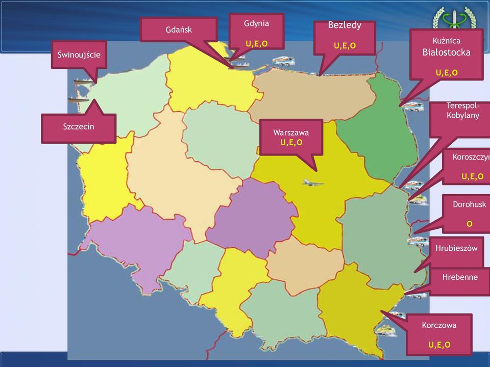 Warszawa U,E,O Terespol- Kobylany Koroszczyn