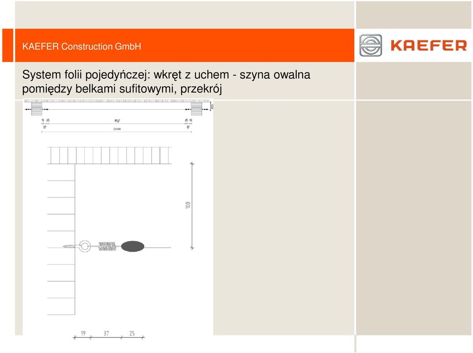 uchem - szyna owalna