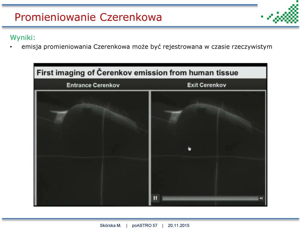 promieniowania Czerenkowa