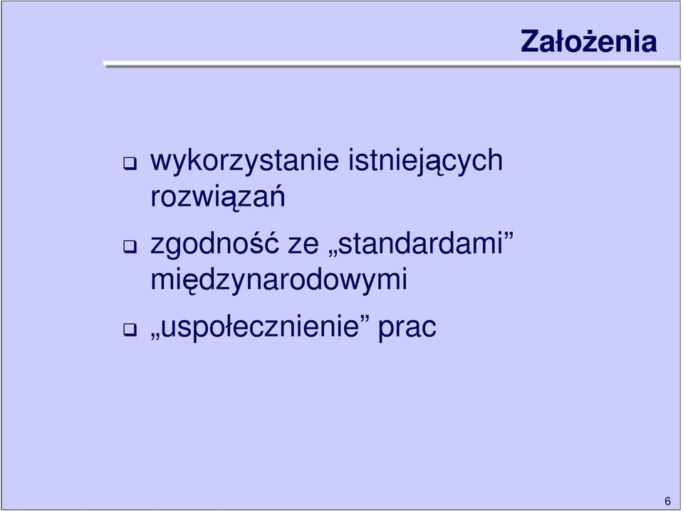 zgodność ze standardami