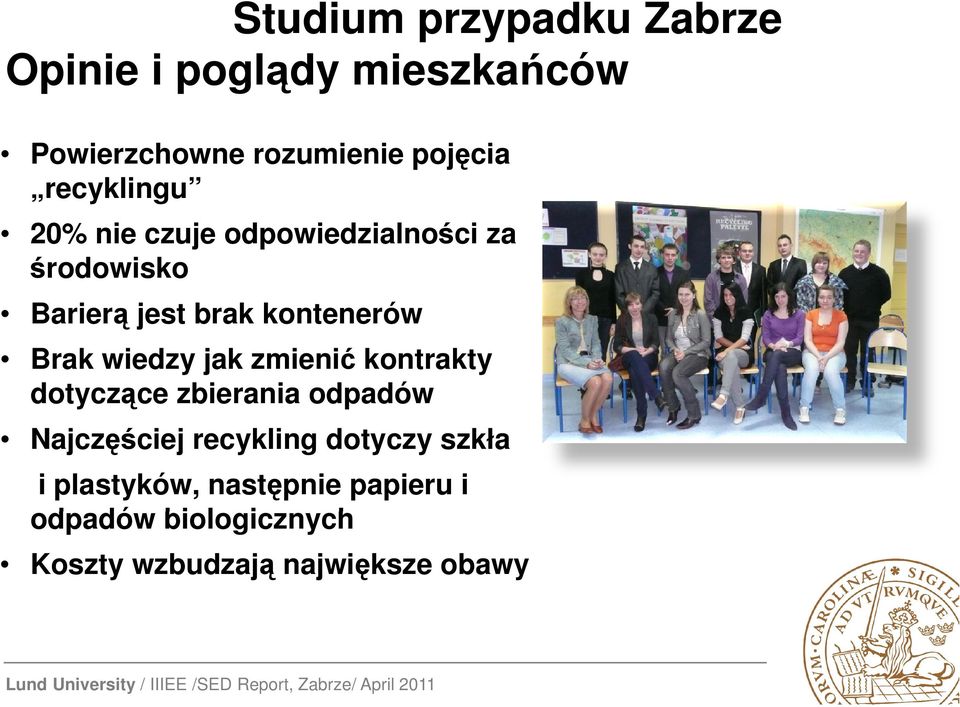 Brak wiedzy jak zmienić kontrakty dotyczące zbierania odpadów Najczęściej recykling