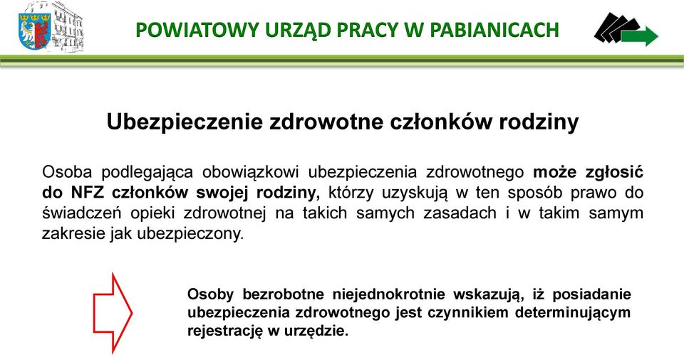 zdrowotnej na takich samych zasadach i w takim samym zakresie jak ubezpieczony.