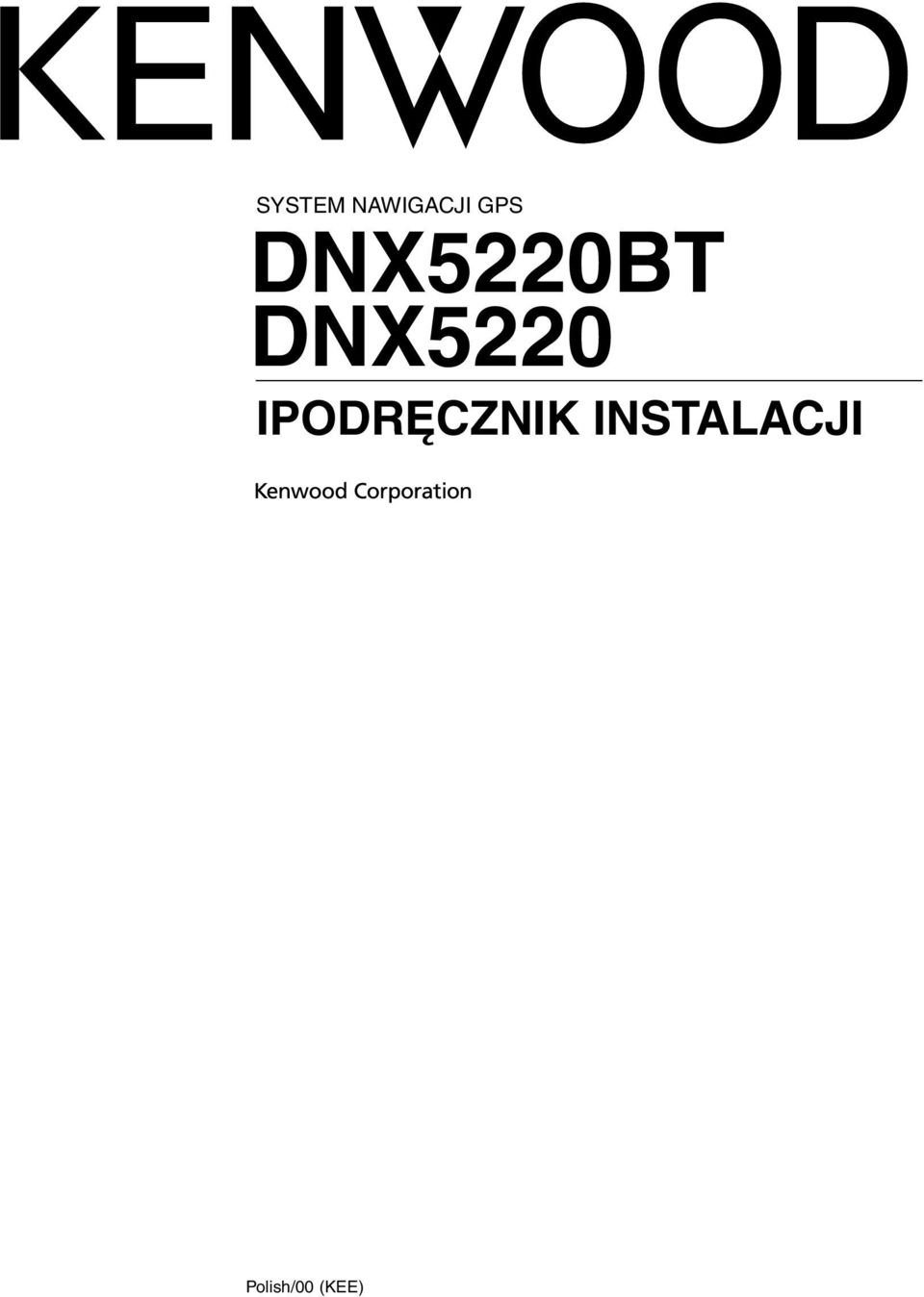 DNX5220 IPODRĘCZNIK