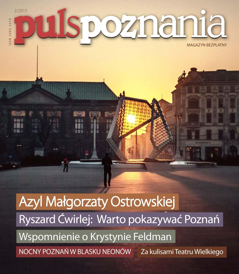 pokazywać Poznań Wspomnienie o Krystynie Feldman