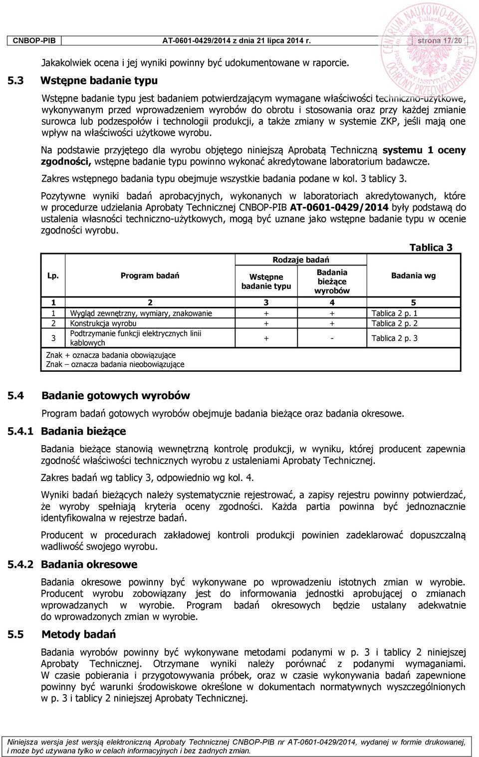 zmianie surowca lub podzespołów i technologii produkcji, a także zmiany w systemie ZKP, jeśli mają one wpływ na właściwości użytkowe wyrobu.