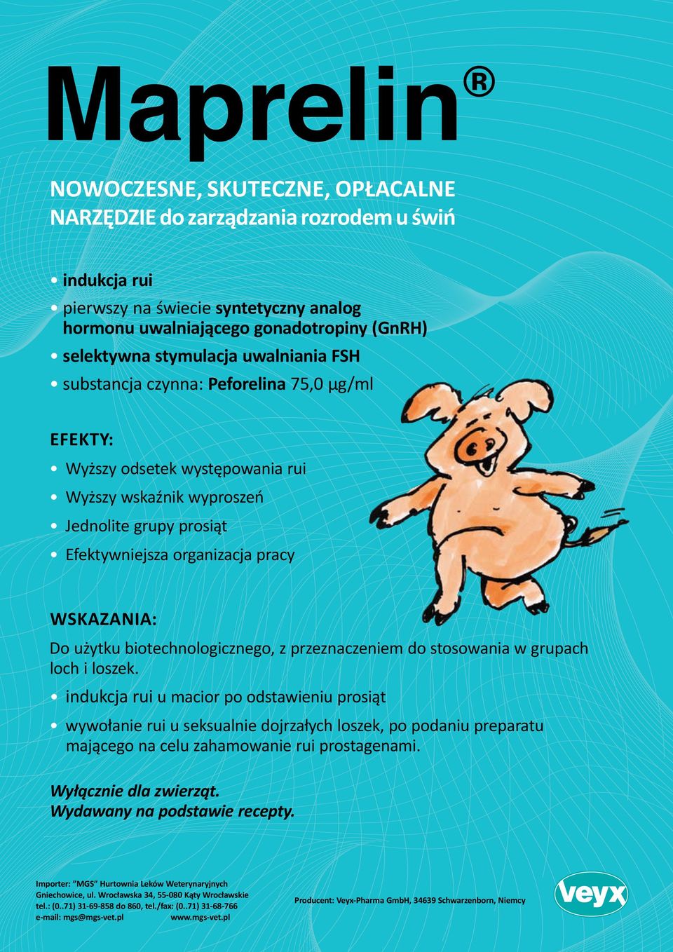 biotechnologicznego, z przeznaczeniem do stosowania w grupach loch i loszek.