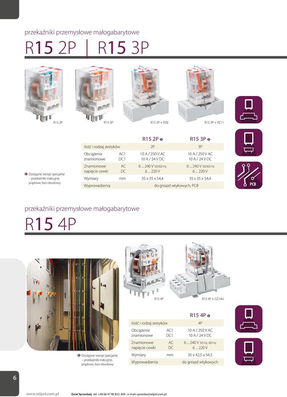 .. 220 V 10 A / 250 V 10 A / 24 V 6... 240 V 50/60 Hz 6.