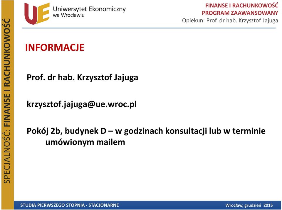 wroc.pl Pokój 2b, budynek D w