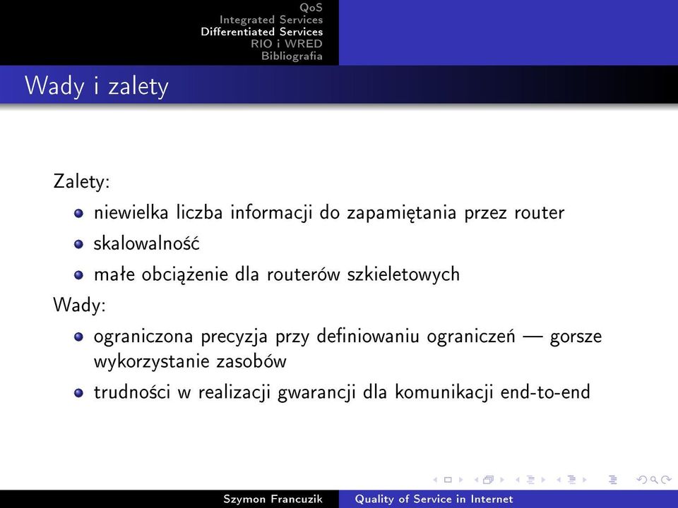 szkieletowych ograniczona precyzja przy deniowaniu ogranicze«gorsze