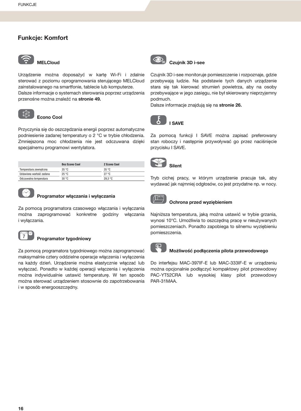 3D 3D isee-sensor Czujnik 3D i-see Czujnik 3D i-see monitoruje pomieszczenie i rozpoznaje, gdzie przebywają ludzie.