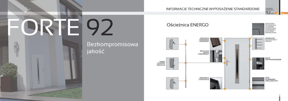 TECHNOLOGIA LICOWANIA SIĘ Z OŚCIEŻNICĄ OD STRONY WEWNĘTRZNEJ ZAWIASY D3 DO OŚCIEŻNICY ENERGO