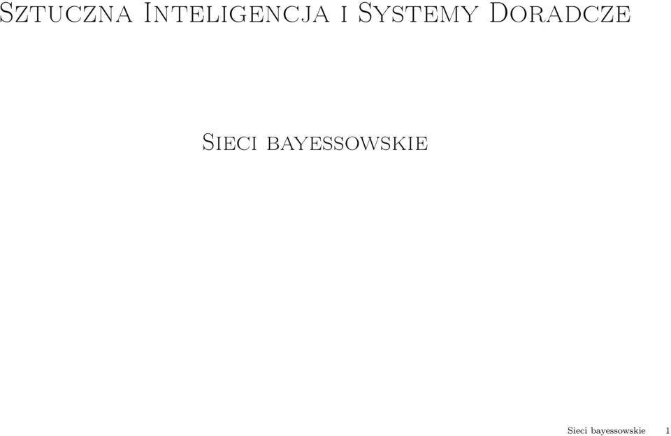 Systemy Doradcze