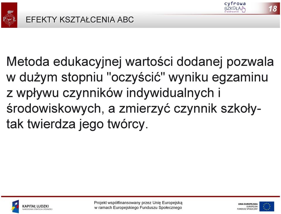 wpływu czynników indywidualnych i