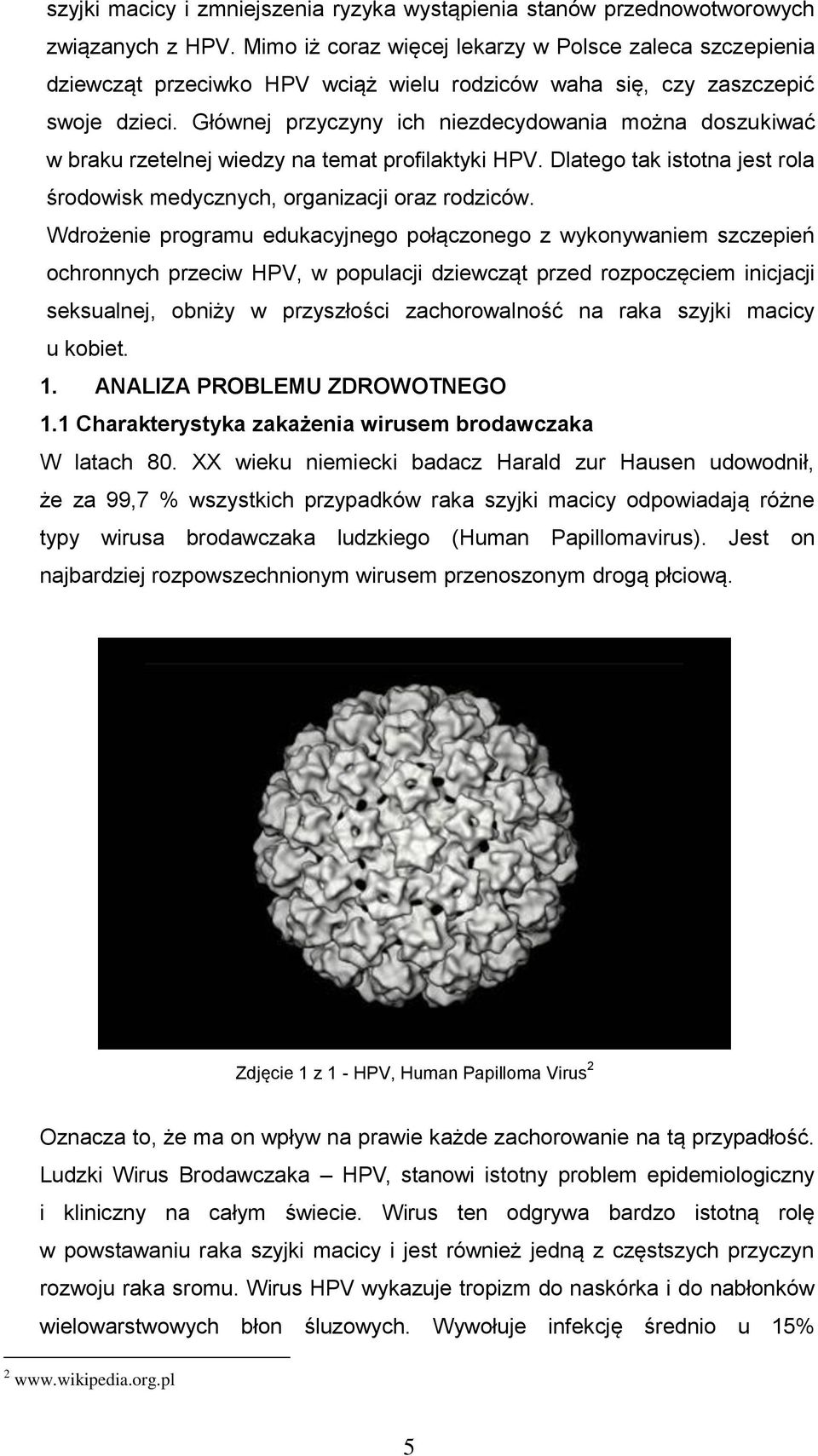 Głównej przyczyny ich niezdecydowania można doszukiwać w braku rzetelnej wiedzy na temat profilaktyki HPV. Dlatego tak istotna jest rola środowisk medycznych, organizacji oraz rodziców.