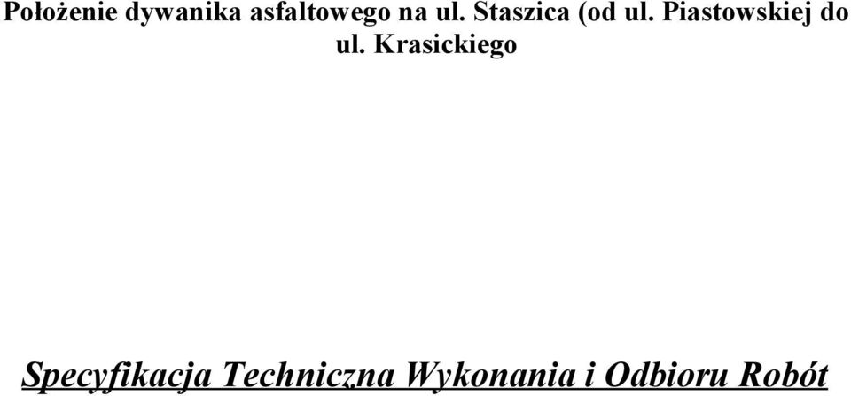 Wykonania i