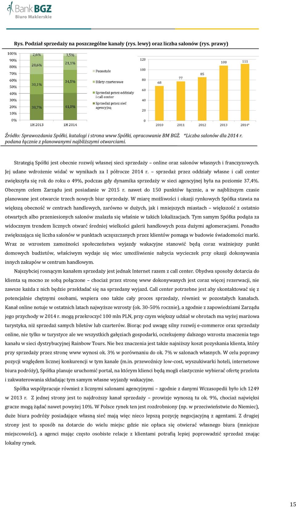 Jej udane wdrożenie widać w wynikach za I półrocze 2014 r.