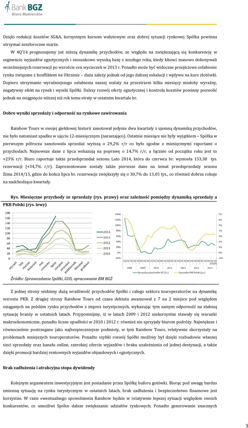 dokonywali wcześniejszych rezerwacji po wzroście cen wycieczek w 2013 r.