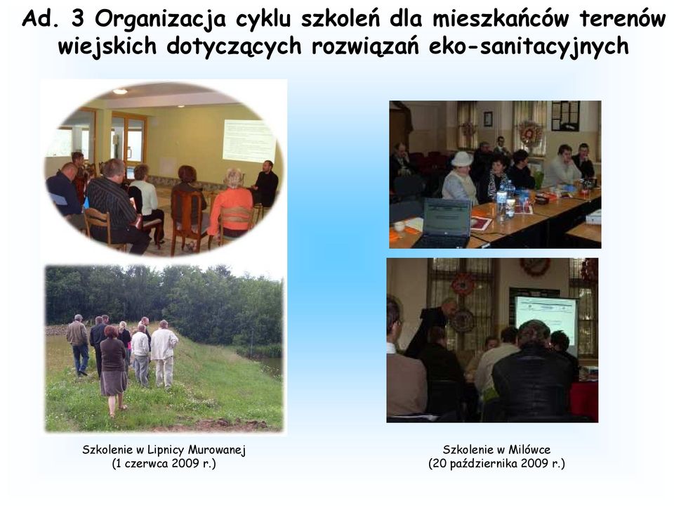 eko-sanitacyjnych Szkolenie w Lipnicy Murowanej (1