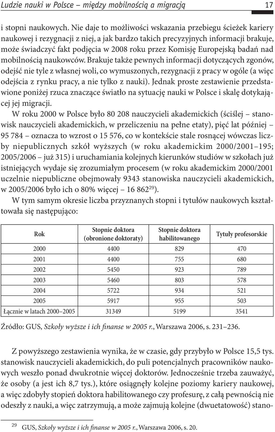 Europejską badań nad mobilnością naukowców.