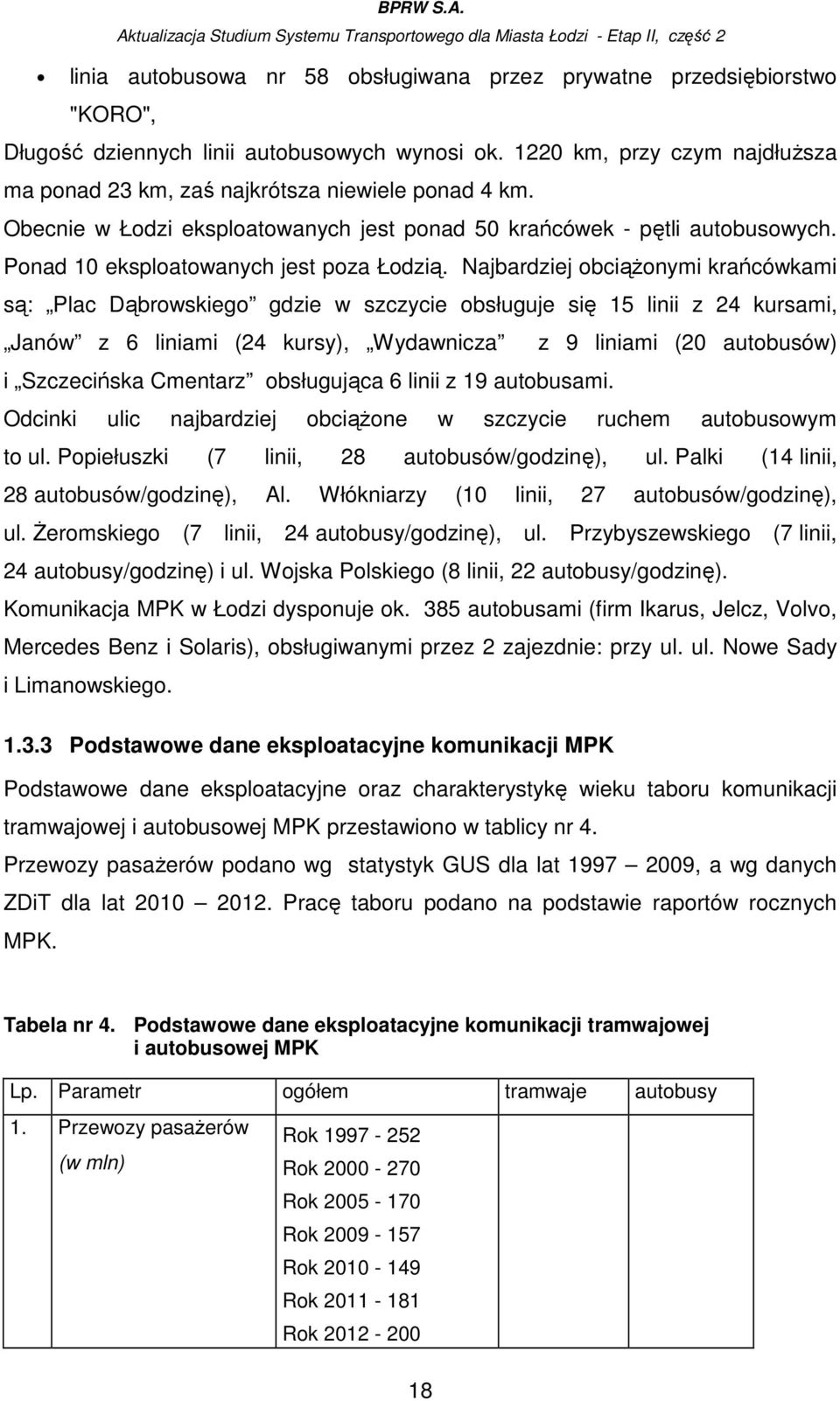 Ponad 10 eksploatowanych jest poza Łodzią.