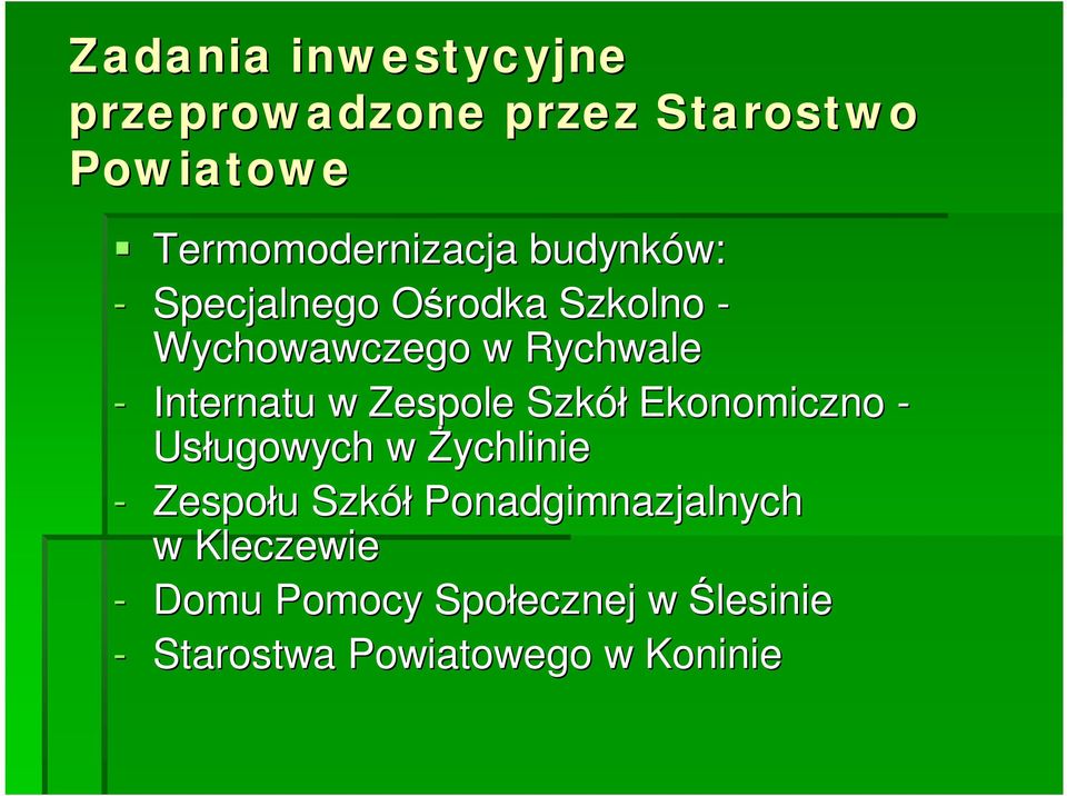 Zespole Szkół Ekonomiczno - Usługowych w Żychlinie - Zespołu u Szkół