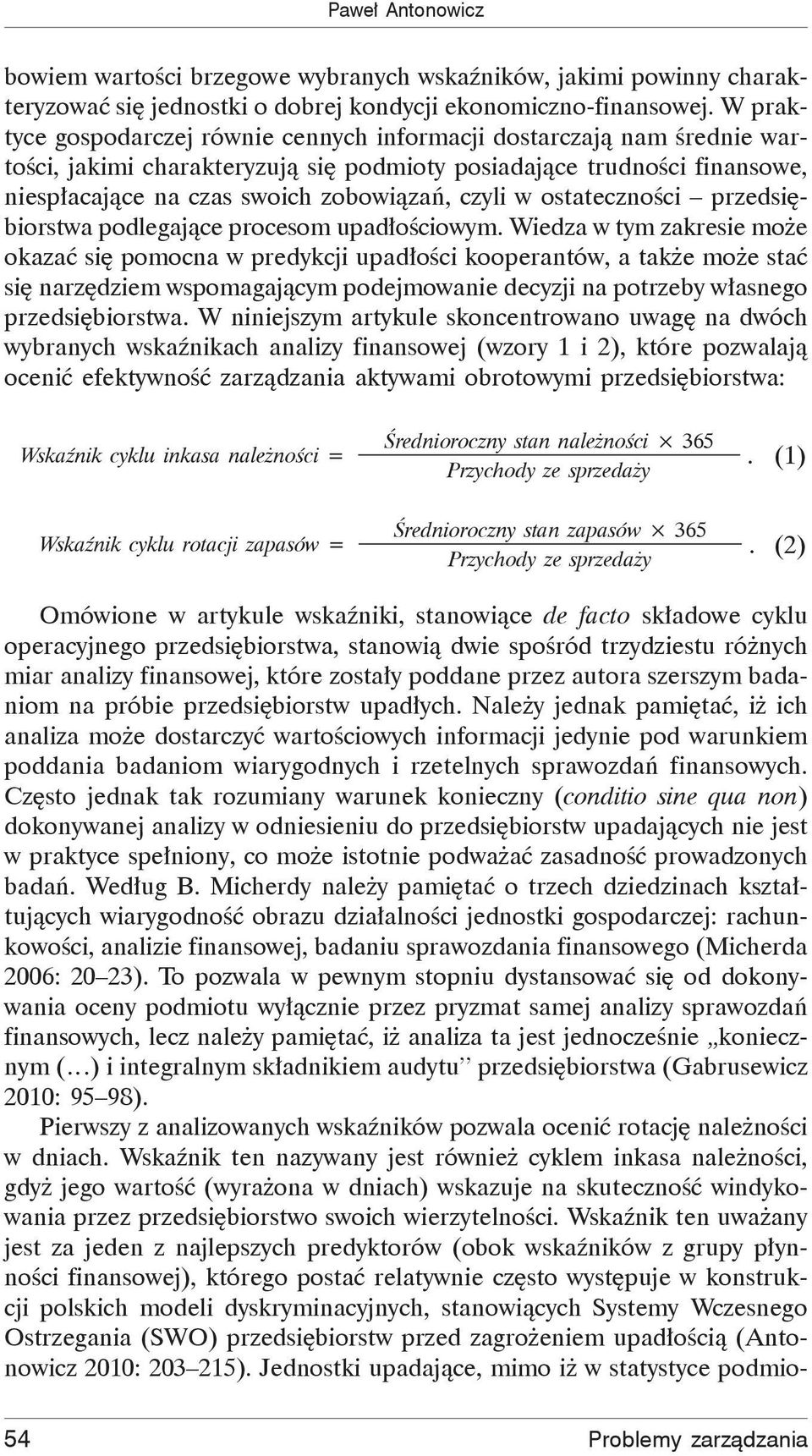 ostateczno ci przedsi biorstwa podlegaj ce procesom upad o ciowym.