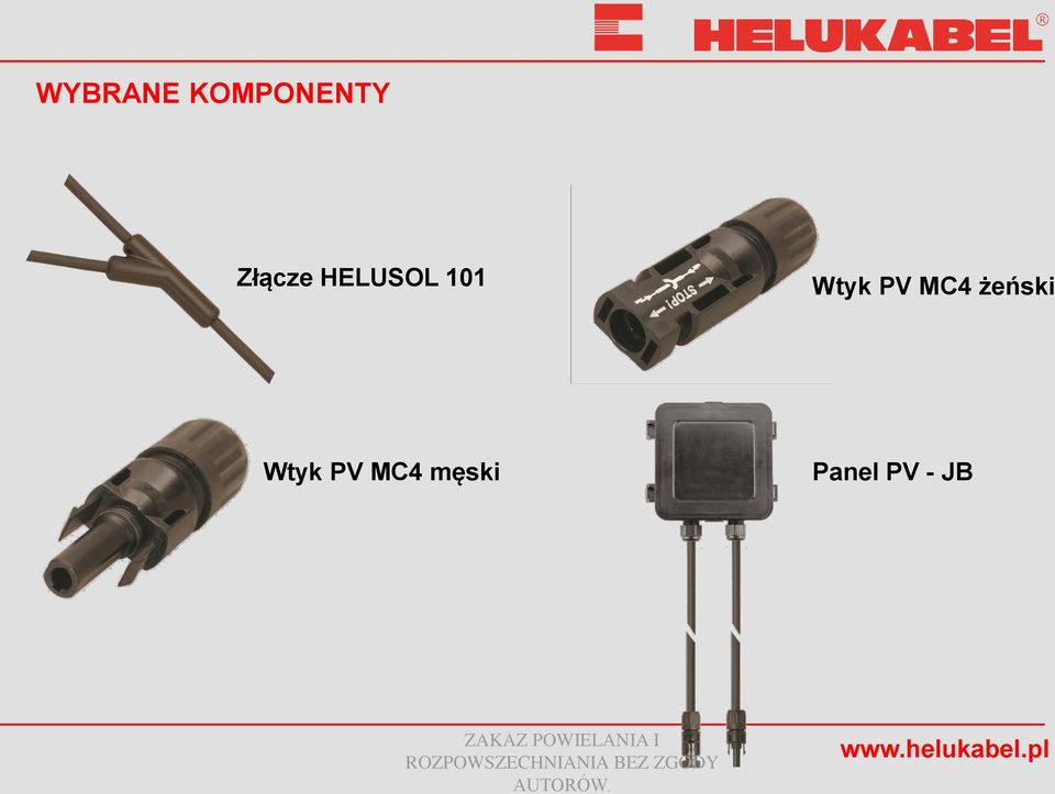 Wtyk PV MC4 żeński