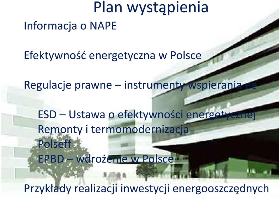 efektywności energetycznej Remonty i termomodernizacja Polseff