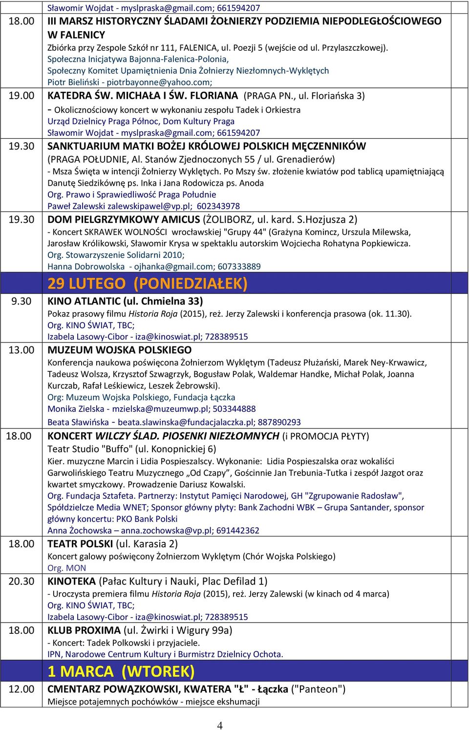 com; 19.00 KATEDRA ŚW. MICHAŁA I ŚW. FLORIANA (PRAGA PN., ul.