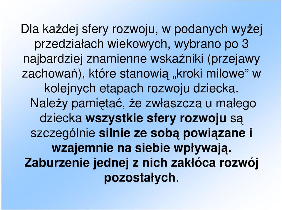 dziecka.