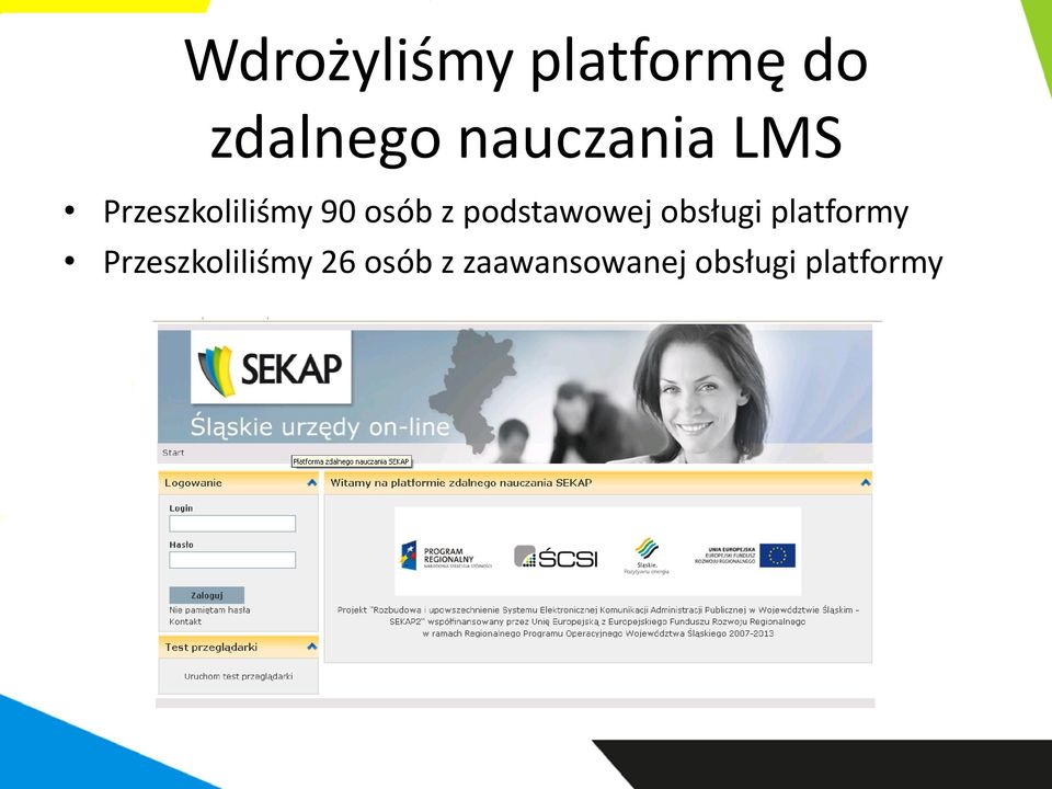 podstawowej obsługi platformy