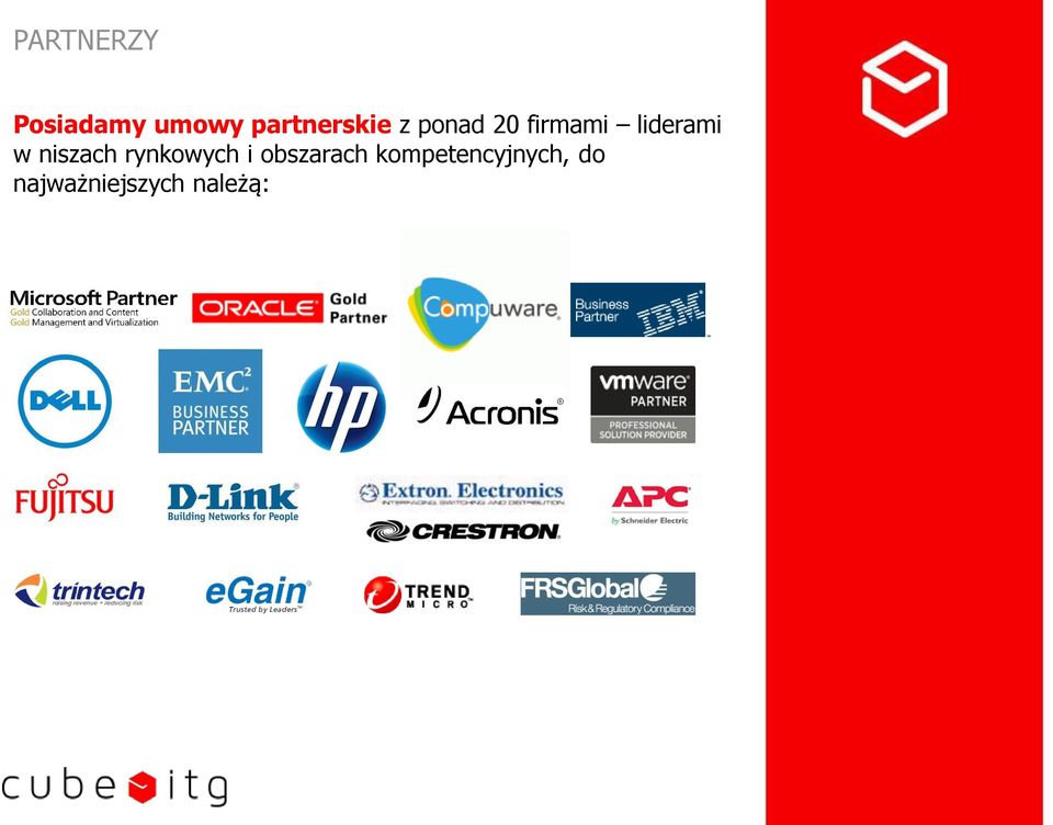 liderami w niszach rynkowych i