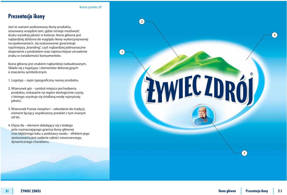 Jej zastosowanie gwarantuje najsilniejszy branding, czyli najbardziej jednoznaczne skojarzenie z produktem oraz najmocniejsze utrwalenie znaku w świadomości konsumentów.