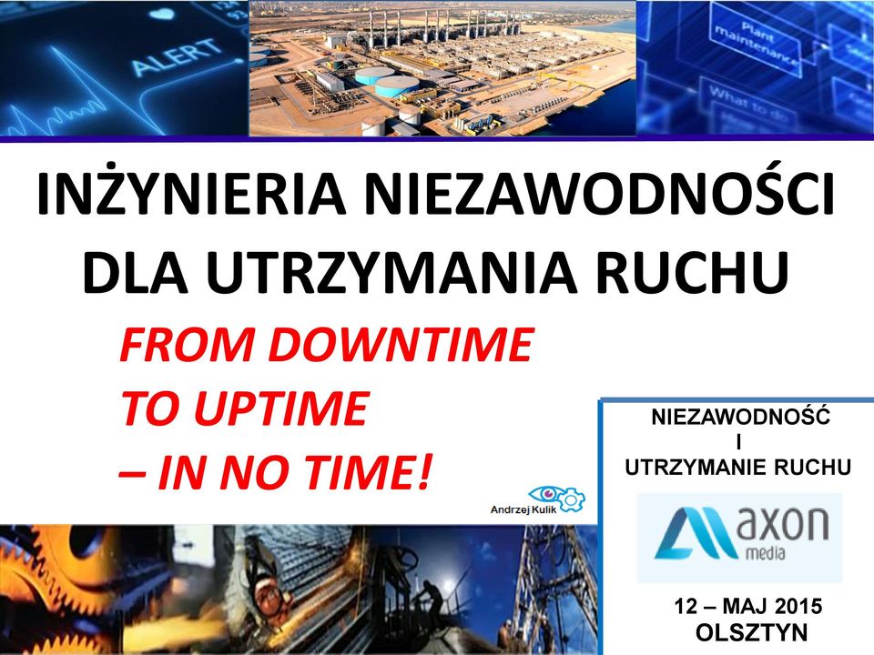 UPTIME IN NO TIME!