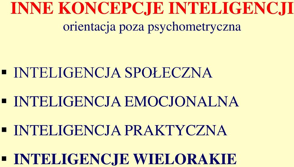 SPOŁECZNA INTELIGENCJA EMOCJONALNA