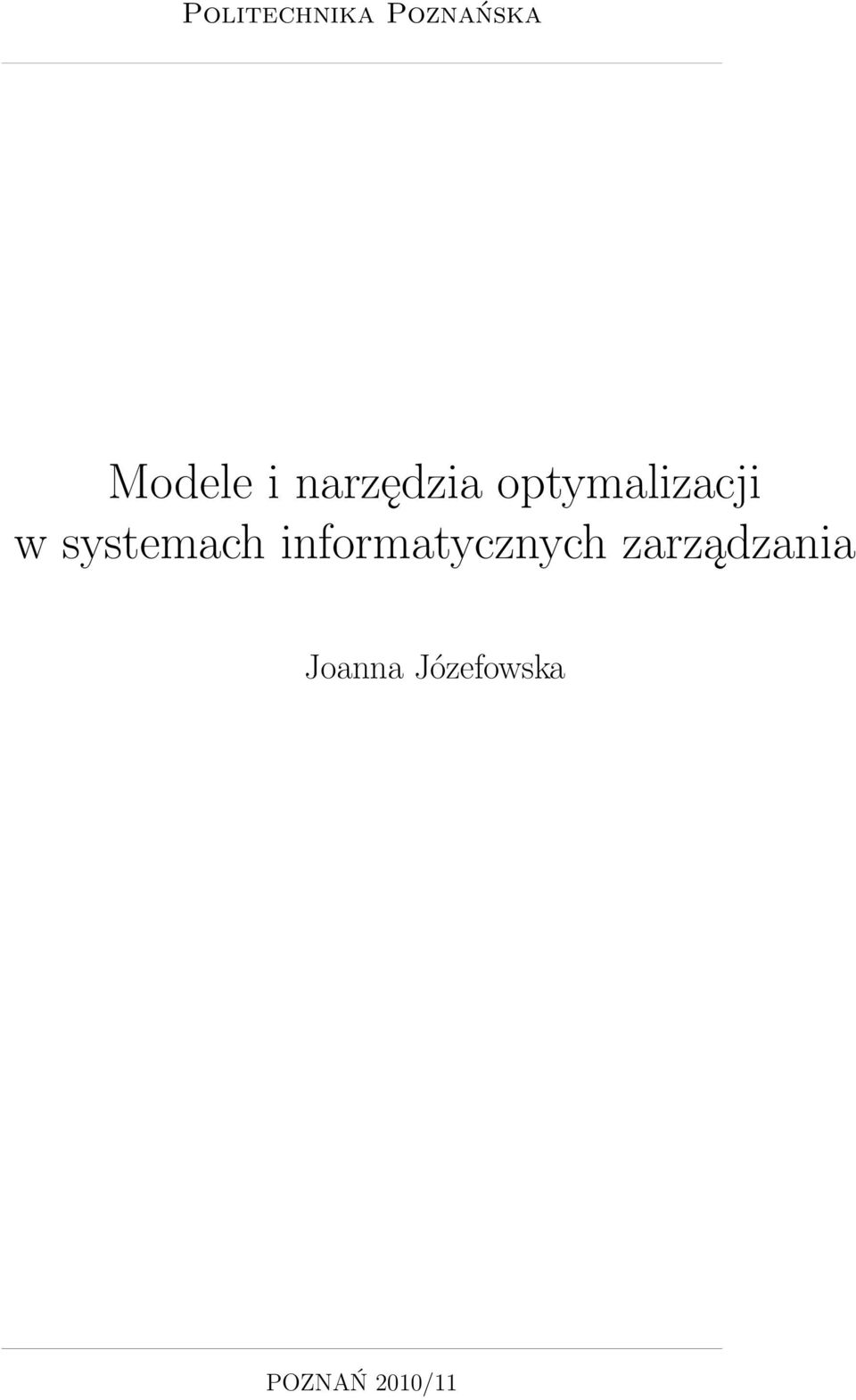 systemach informatycznych