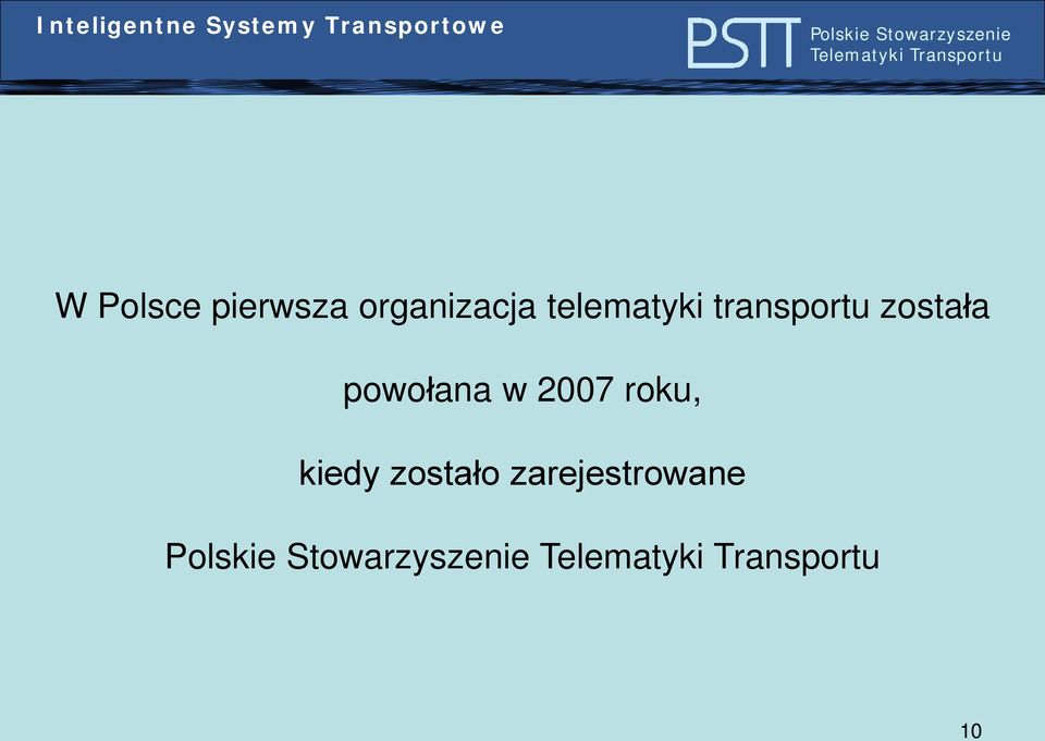 transportu została powołana