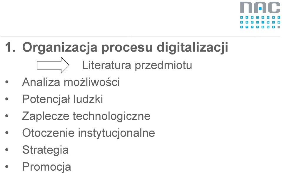 Potencjał ludzki Zaplecze technologiczne