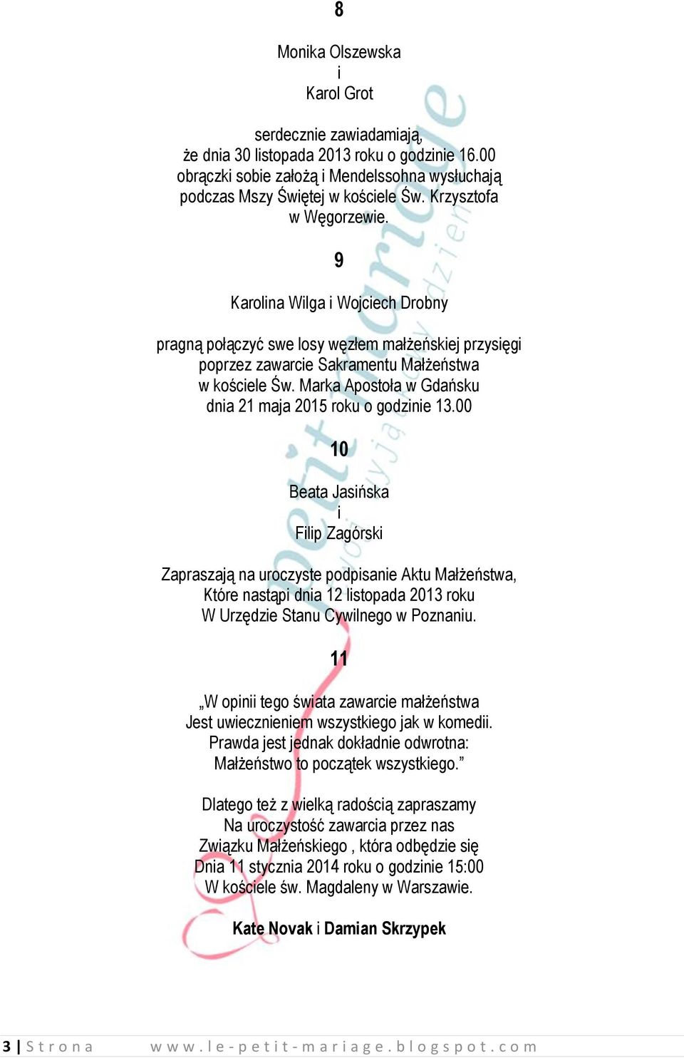 Marka Apostoła w Gdańsku dnia 21 maja 2015 roku o godzinie 13.