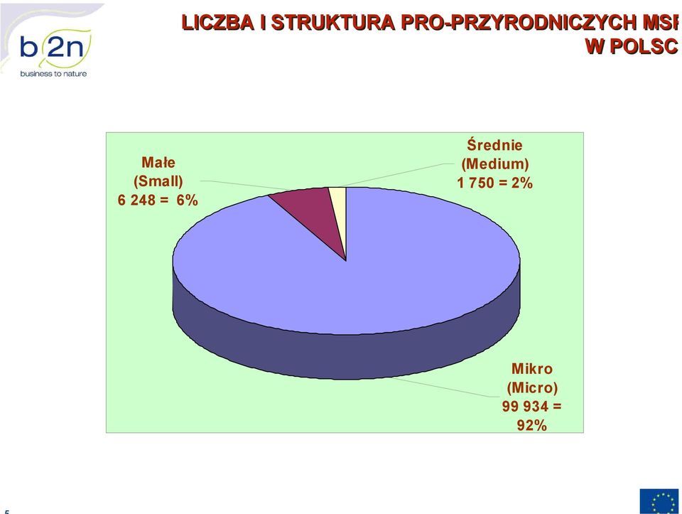 Małe (Small) 6 248 = 6% Średnie