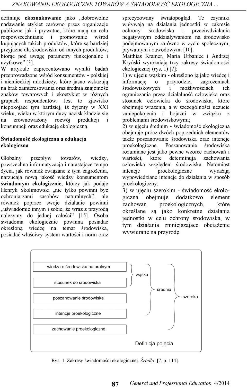 które są bardziej przyjazne dla środowiska od innych produktów, biorąc pod uwagę parametry funkcjonalne i użytkowe [3].