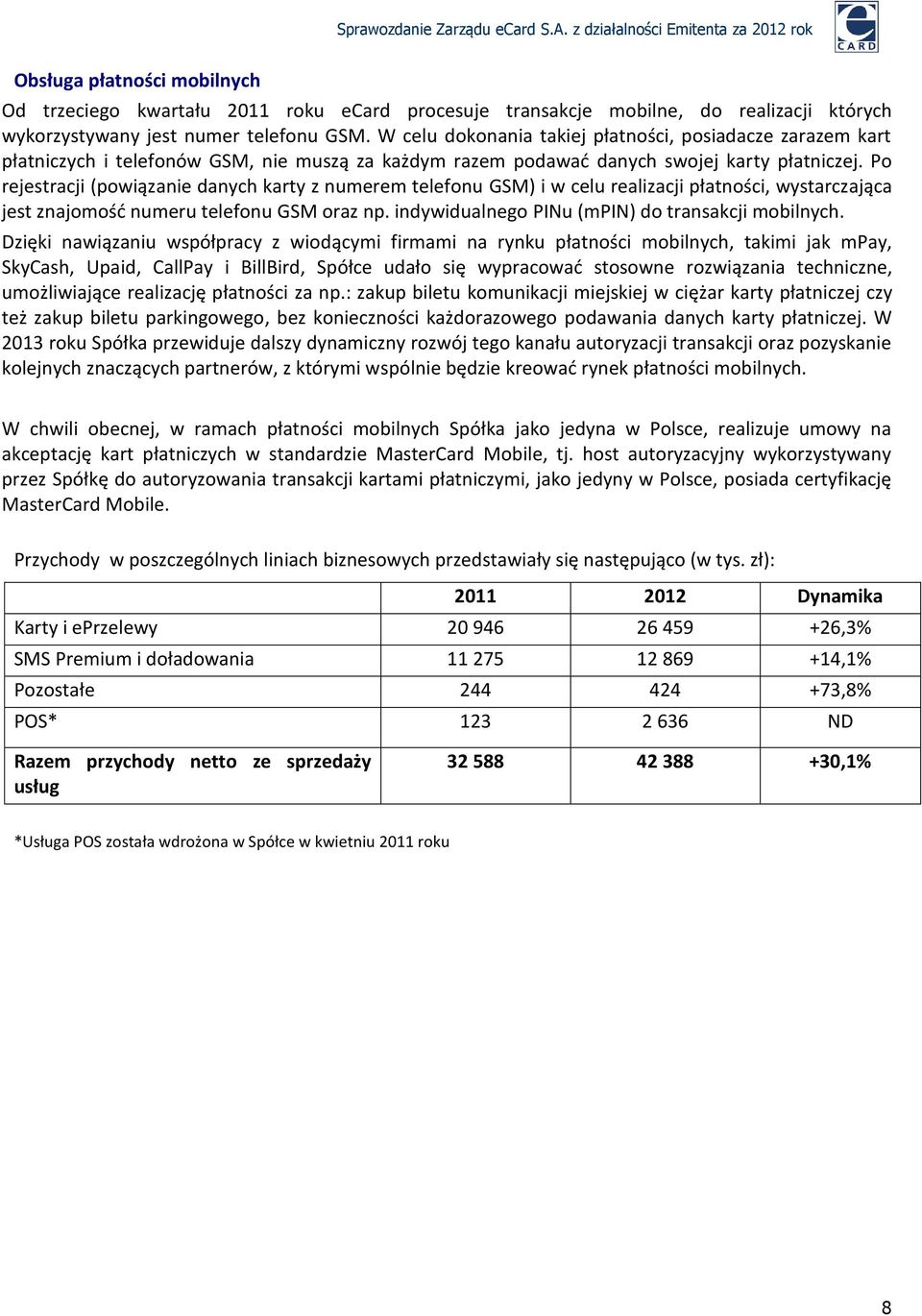 Po rejestracji (powiązanie danych karty z numerem telefonu GSM) i w celu realizacji płatności, wystarczająca jest znajomość numeru telefonu GSM oraz np.