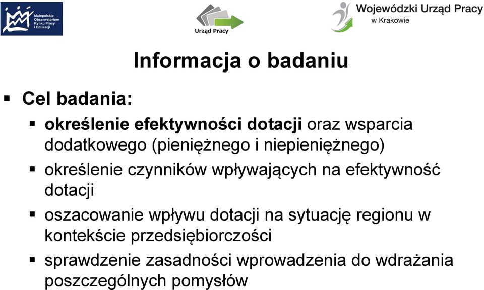 efektywność dotacji oszacowanie wpływu dotacji na sytuację regionu w kontekście