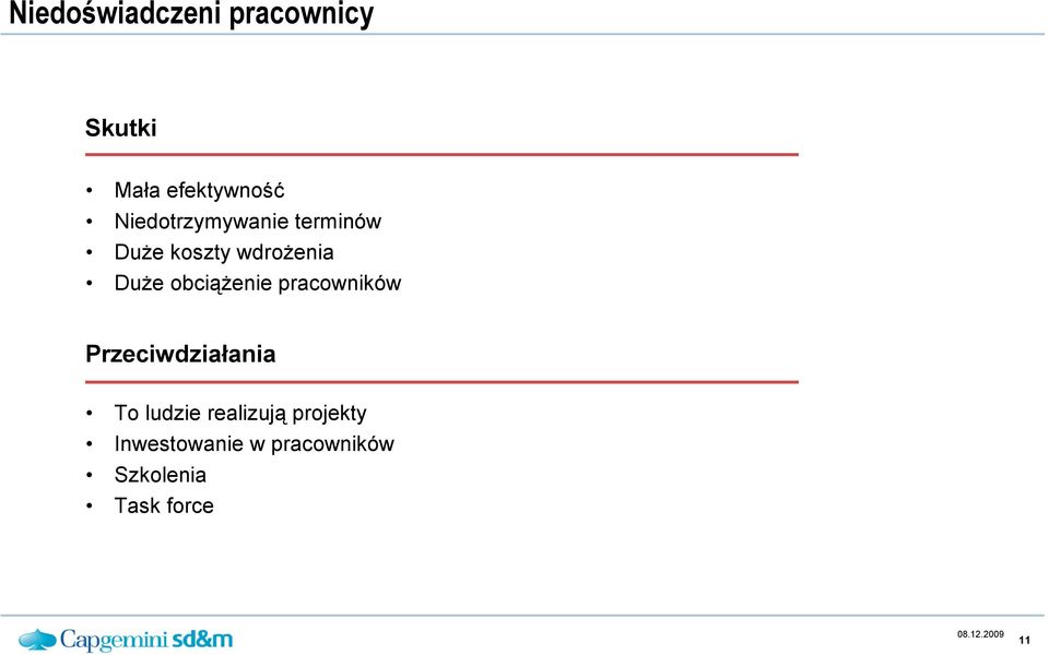 obciąŝenie pracowników Przeciwdziałania To ludzie