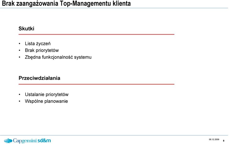 Zbędna funkcjonalność systemu