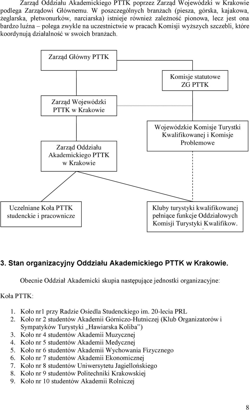 Komisji wyższych szczebli, które koordynują działalność w swoich branżach.