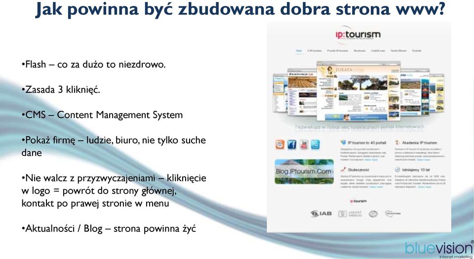 CMS Content Management System Pokaż firmę ludzie, biuro, nie tylko suche dane