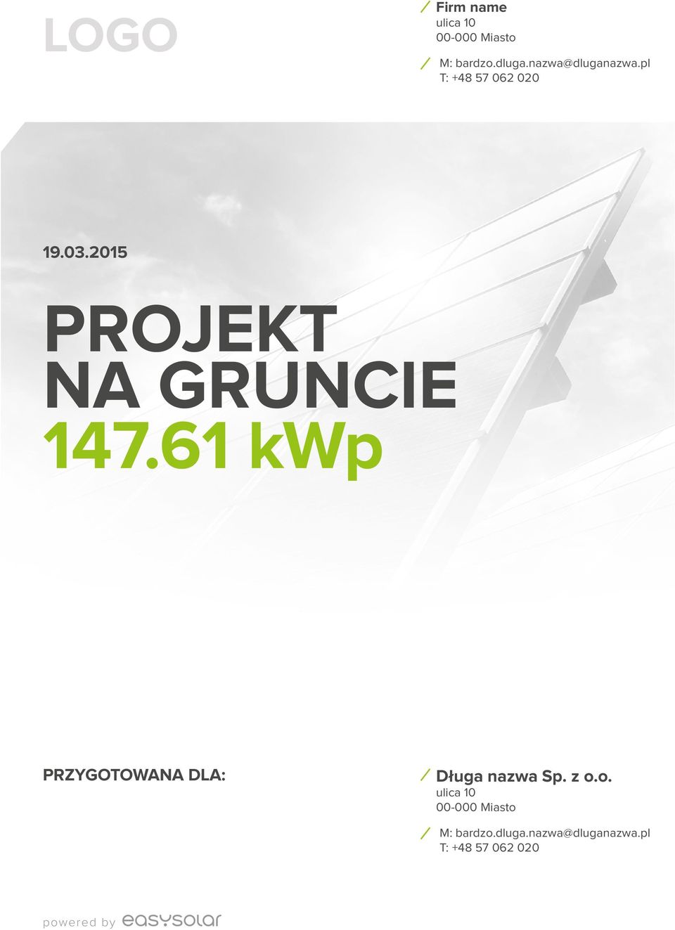 205 PROJEKT NA GRUNCIE 47.