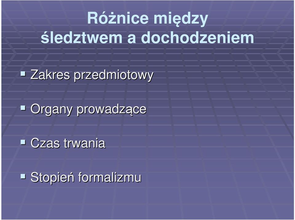 przedmiotowy Organy